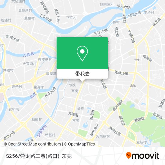 S256/莞太路二巷(路口)地图