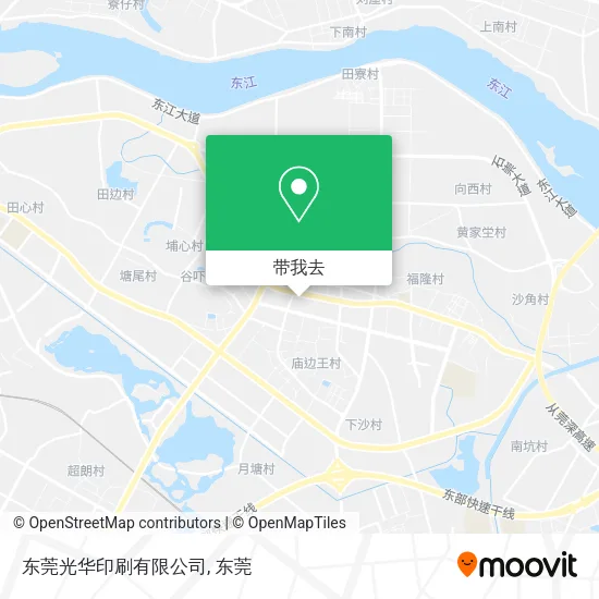 东莞光华印刷有限公司地图