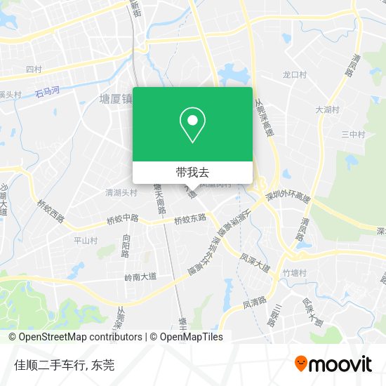 佳顺二手车行地图