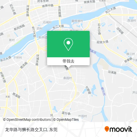 龙华路与狮长路交叉口地图