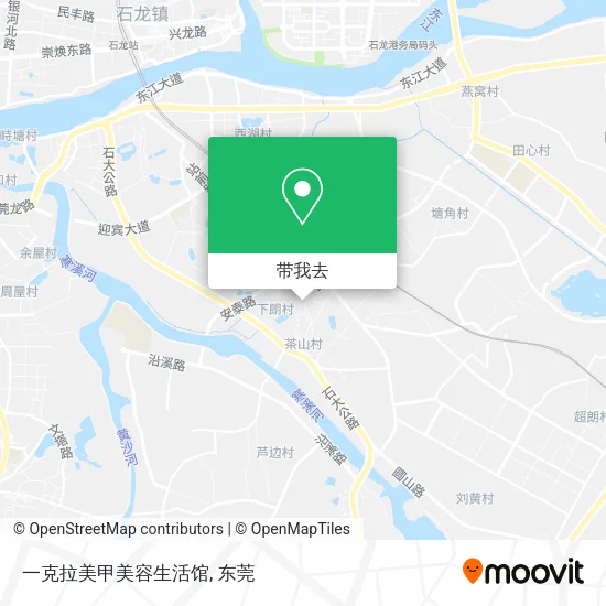 一克拉美甲美容生活馆地图