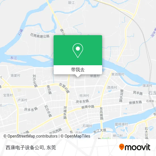 西康电子设备公司地图