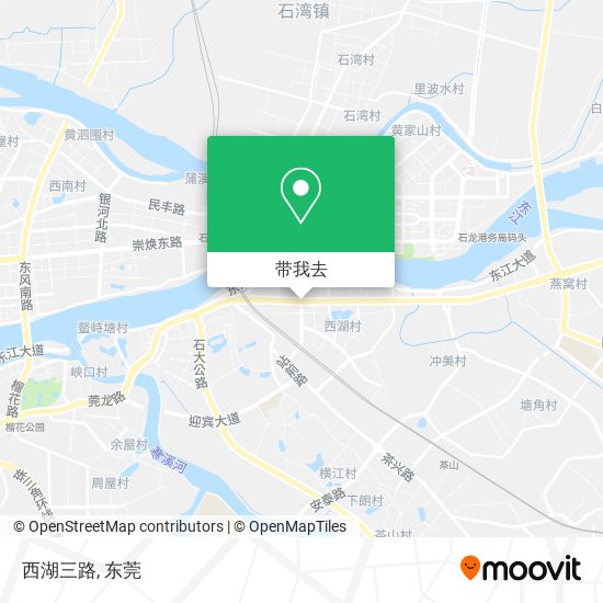 西湖三路地图