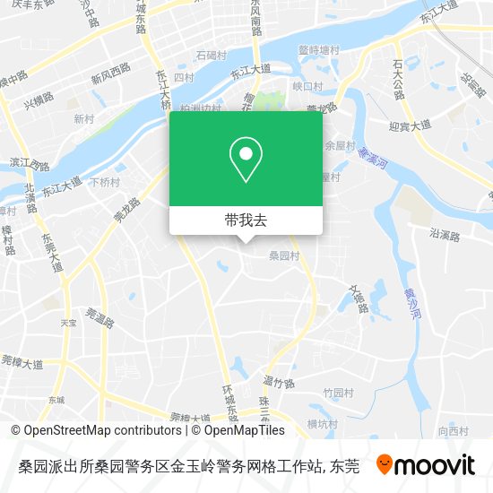桑园派出所桑园警务区金玉岭警务网格工作站地图