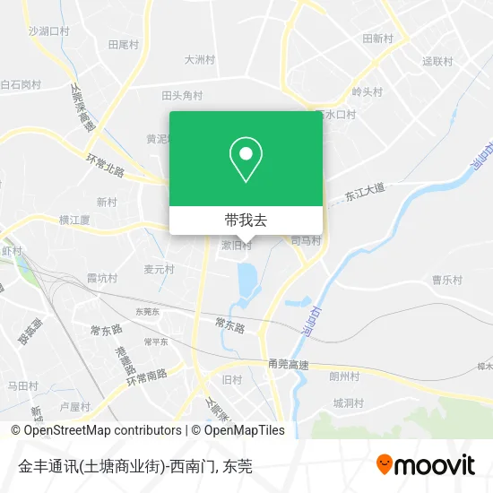 金丰通讯(土塘商业街)-西南门地图