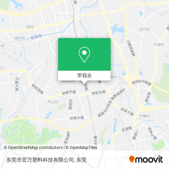 东莞市宏万塑料科技有限公司地图