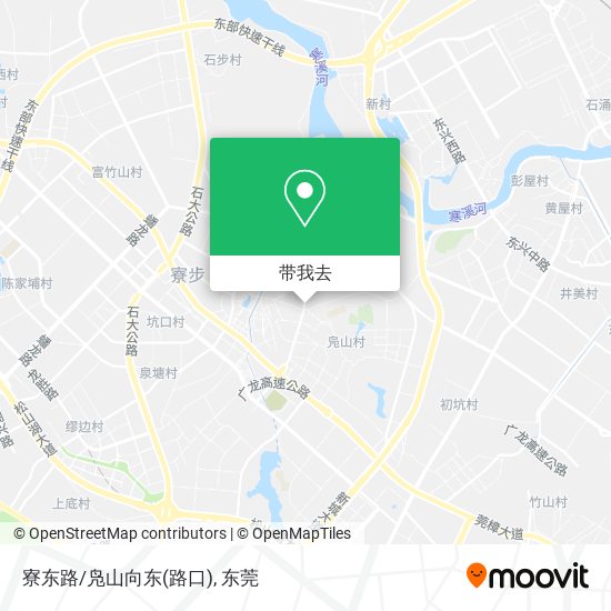 寮东路/凫山向东(路口)地图