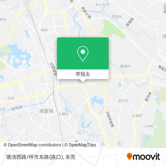 塘清西路/环市东路(路口)地图