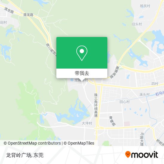 龙背岭广场地图