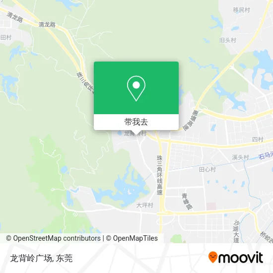 龙背岭广场地图