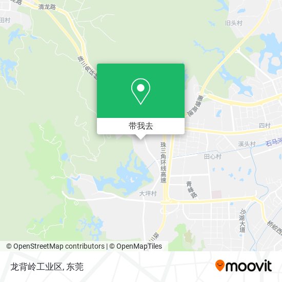 龙背岭工业区地图