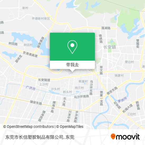 东莞市长信塑胶制品有限公司地图