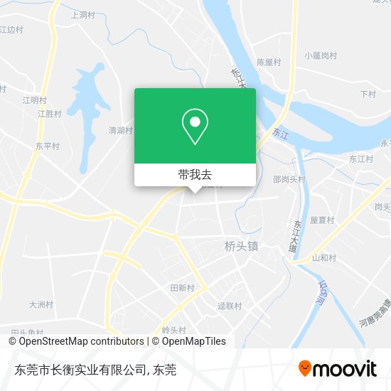 东莞市长衡实业有限公司地图