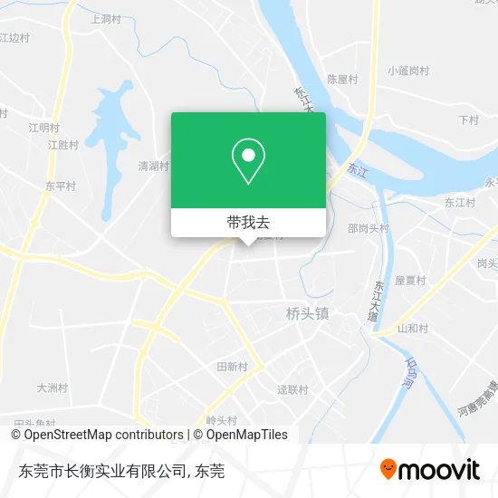 东莞市长衡实业有限公司地图