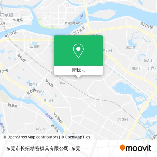 东莞市长拓精密模具有限公司地图