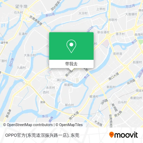 OPPO官方(东莞道滘振兴路一店)地图