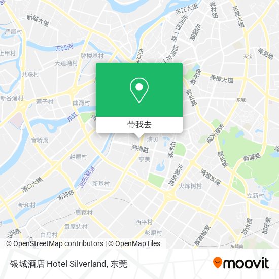 银城酒店 Hotel Silverland地图