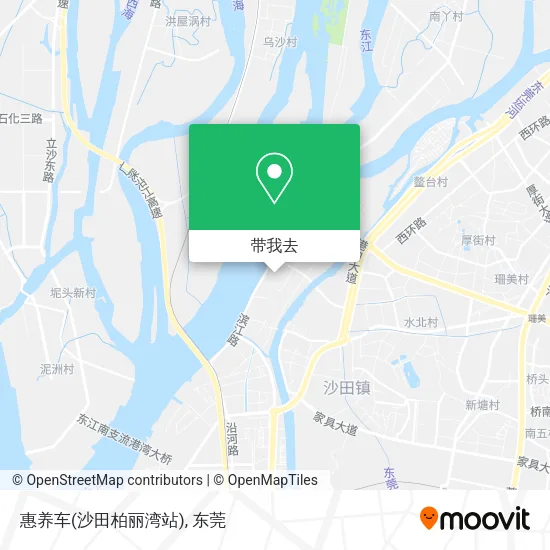 惠养车(沙田柏丽湾站)地图