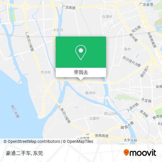 豪通二手车地图