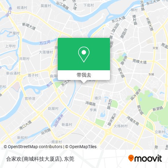 合家欢(南城科技大厦店)地图