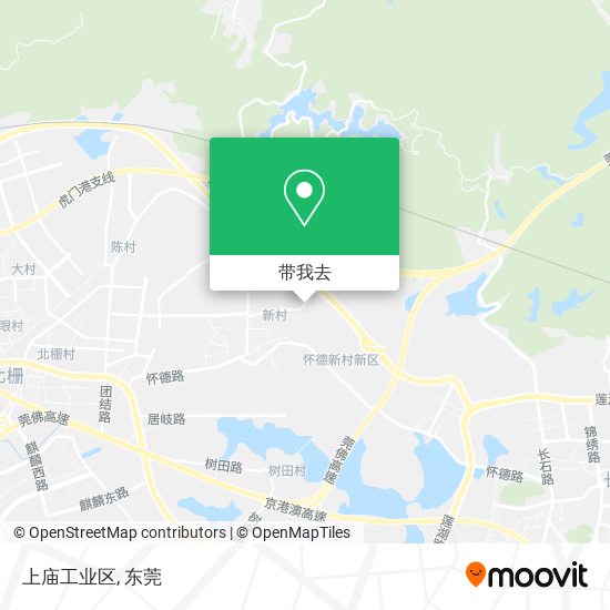 上庙工业区地图