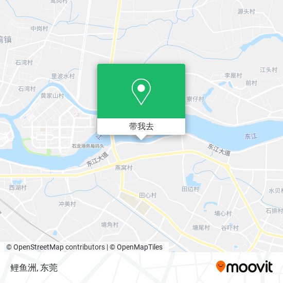 鲤鱼洲地图
