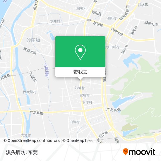 溪头牌坊地图
