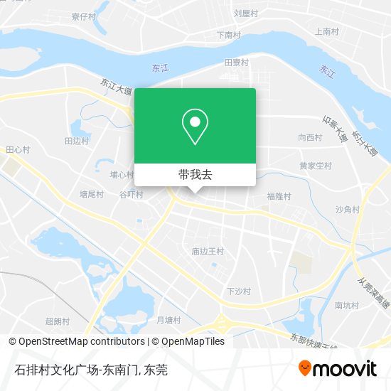 石排村文化广场-东南门地图