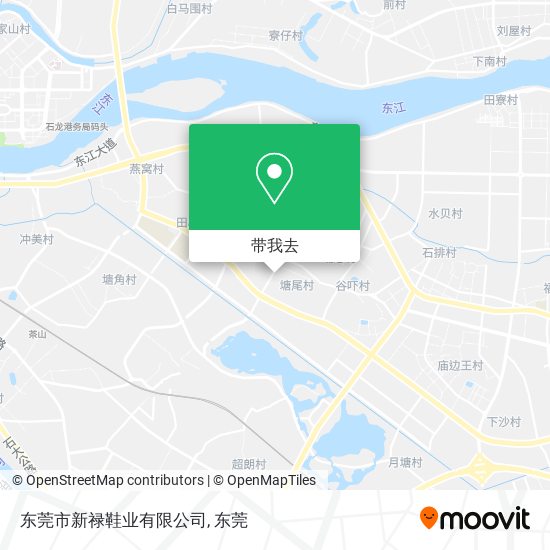 东莞市新禄鞋业有限公司地图