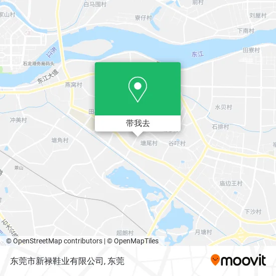 东莞市新禄鞋业有限公司地图