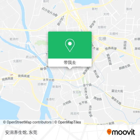 安润养生馆地图