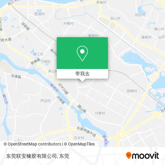 东莞联安橡胶有限公司地图
