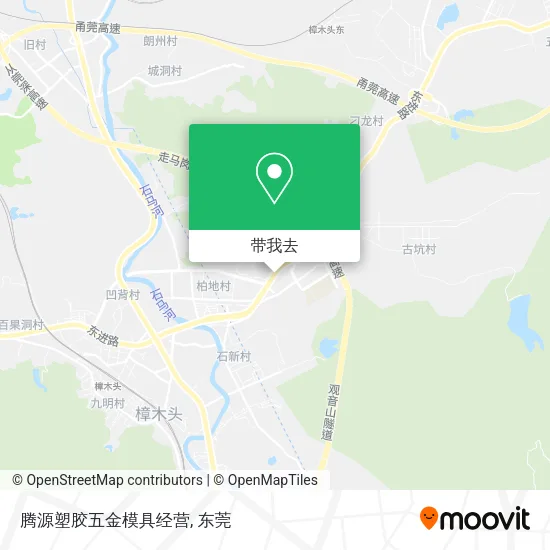 腾源塑胶五金模具经营地图