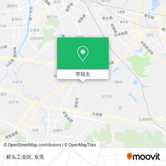桥头工业区地图