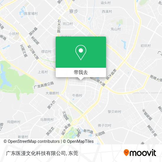 广东医漫文化科技有限公司地图