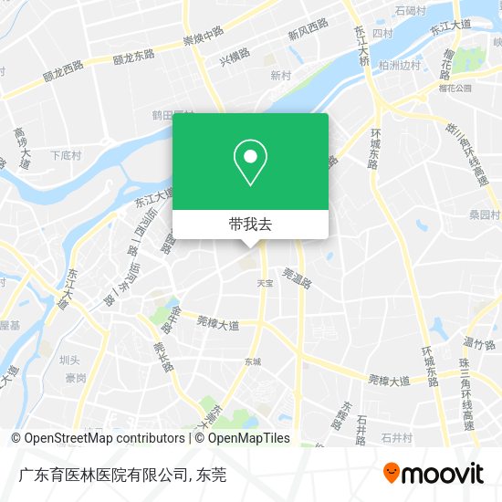 广东育医林医院有限公司地图