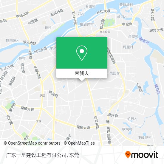 广东一星建设工程有限公司地图