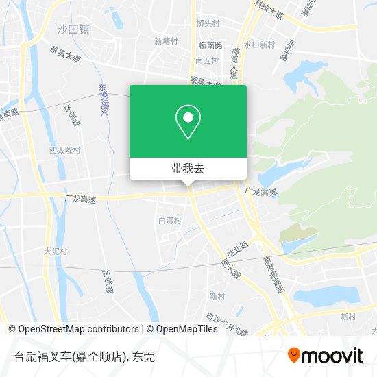 台励福叉车(鼎全顺店)地图