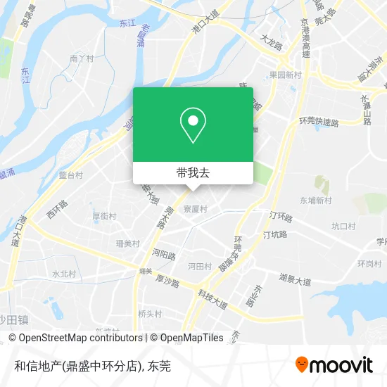 和信地产(鼎盛中环分店)地图