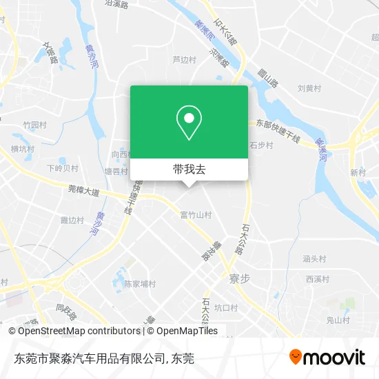 东菀市聚淼汽车用品有限公司地图
