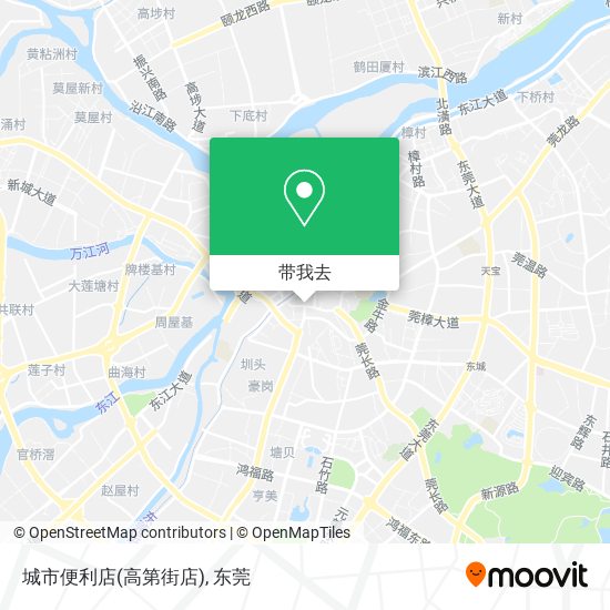 城市便利店(高第街店)地图