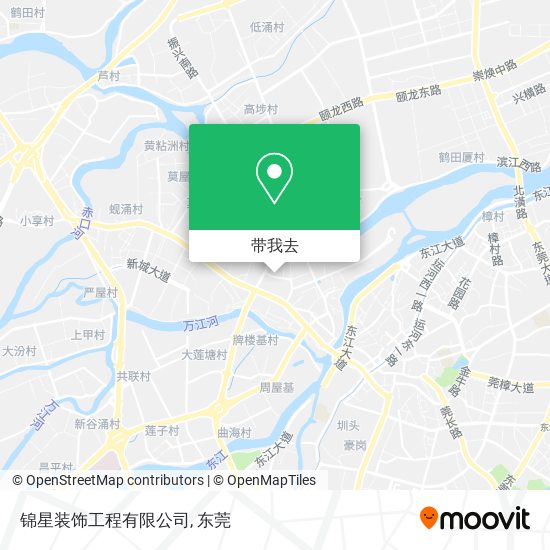 锦星装饰工程有限公司地图