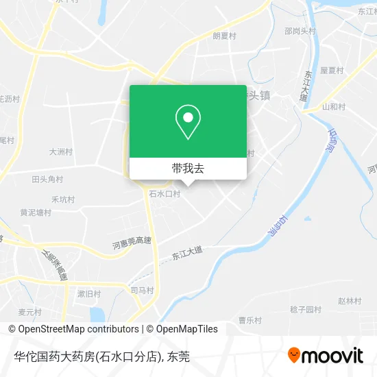 华佗国药大药房(石水口分店)地图