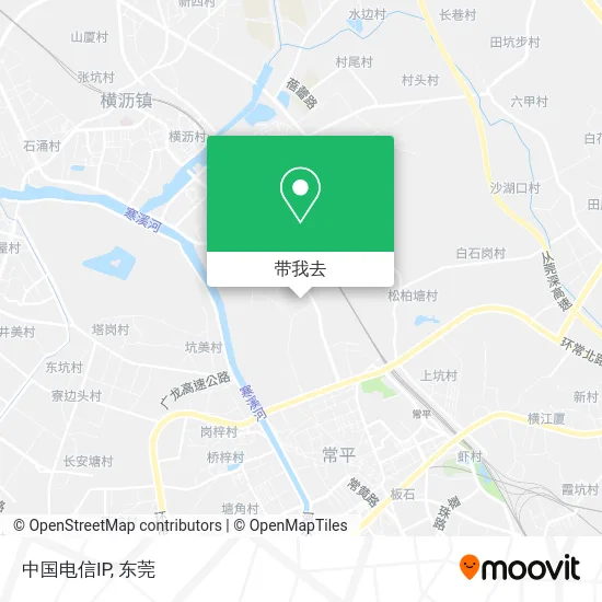 中国电信IP地图