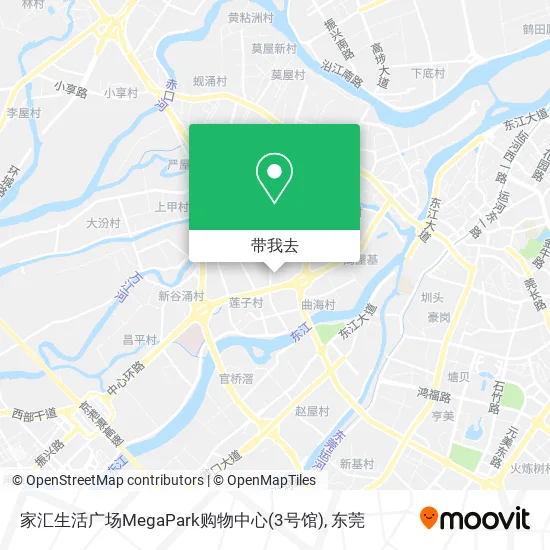 家汇生活广场MegaPark购物中心(3号馆)地图
