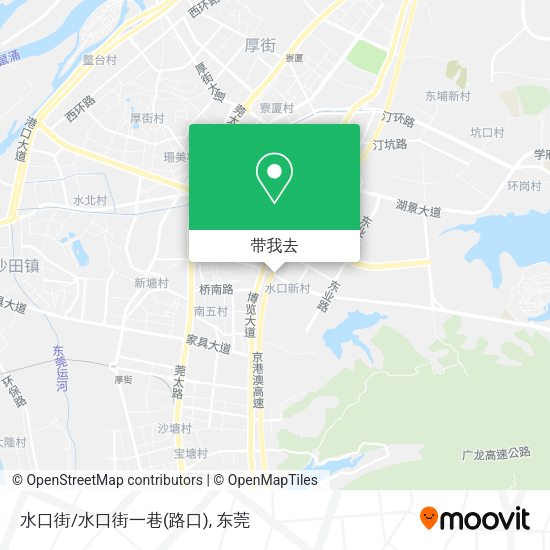 水口街/水口街一巷(路口)地图