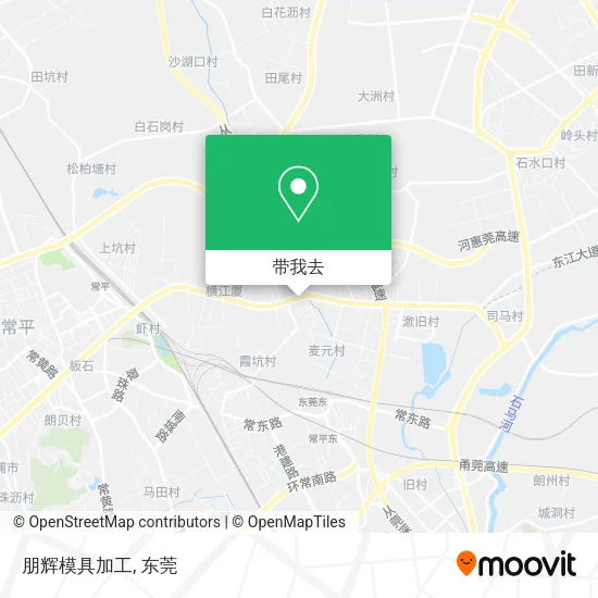 朋辉模具加工地图