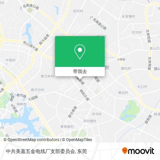 中共美嘉五金电线厂支部委员会地图