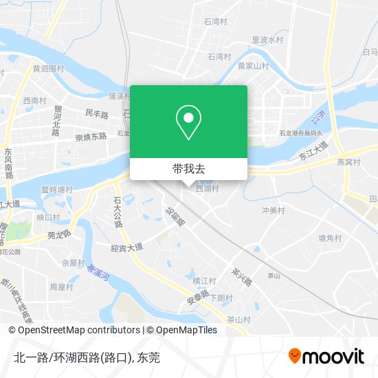 北一路/环湖西路(路口)地图