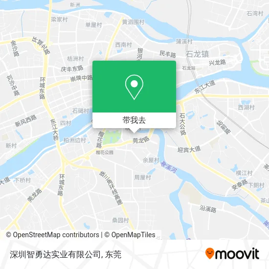 深圳智勇达实业有限公司地图